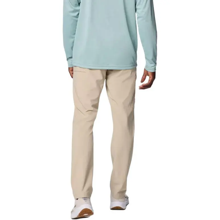 Columbia PFG Terminal Tackle 2 Casual Pants Men's Beige Yellow-1