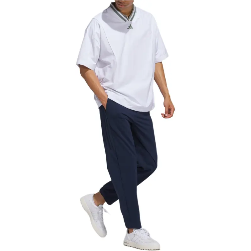 Adidas Free Shipping With AdiClub Beyond Short Sleeve Layer Pullover-3