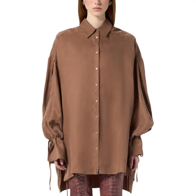 Blumarine Gabardine Shirt-2
