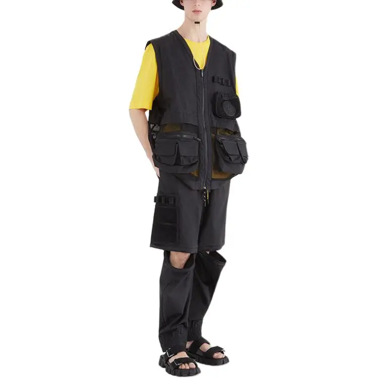 FENDI Vests Men Black-2