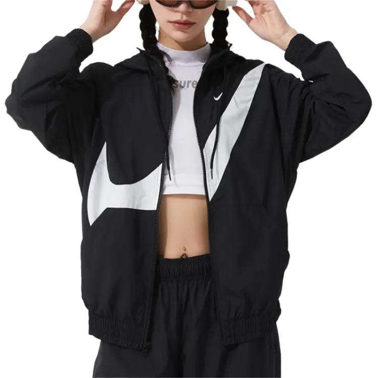 Nike Sportswear Classic Women's Loose Uv Protection Full Zip Logo Jacket-2