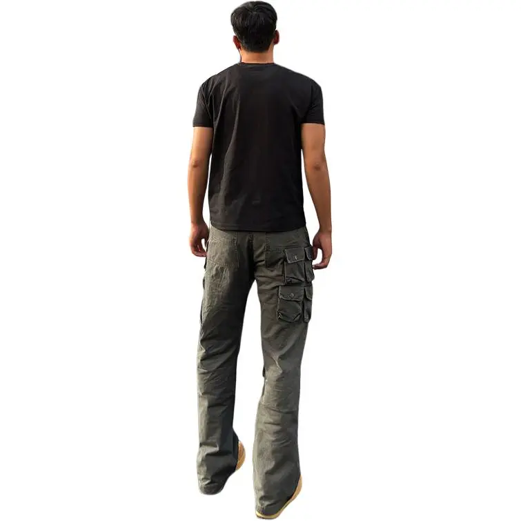 CORNILOT Cargo Pants Unisex Gray-1