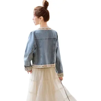 PIERRE CARDIN Denim Jacket Women's Image Color