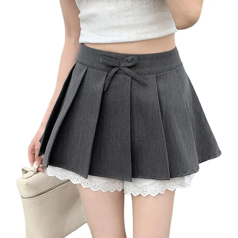 Mu Xiao Xin Casual Short Skirts Women's-6