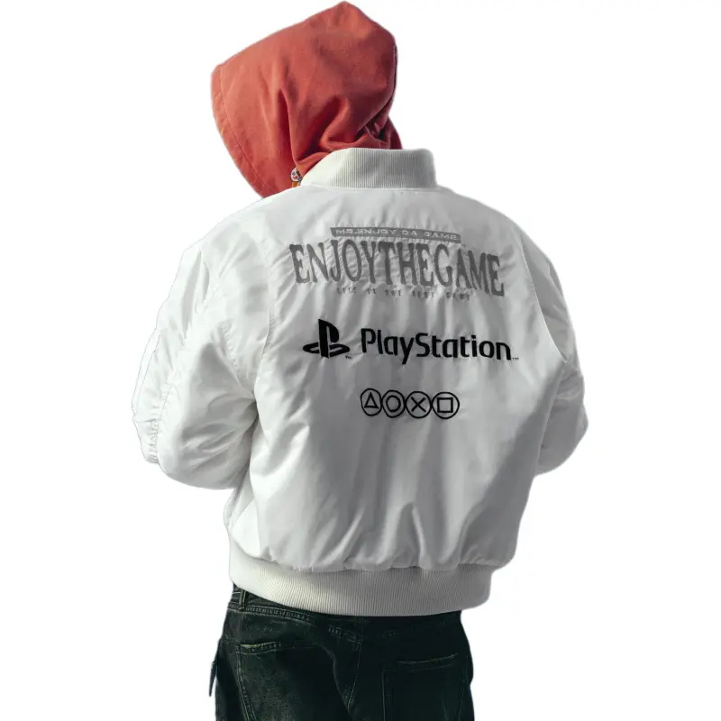 MEDM x PlayStation Co brand FW24 Puffer Jacket Unisex-3