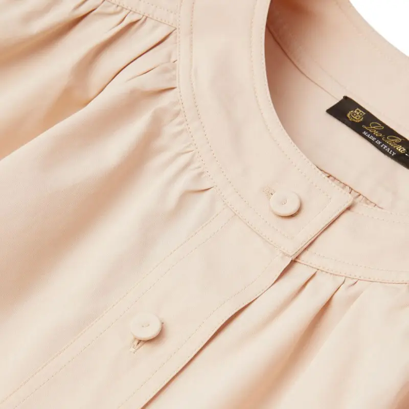 Loro Piana SS25 Shirt Women's Ivory Frost-6