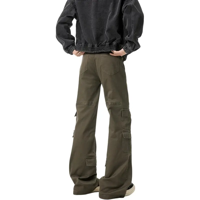 GEOFFREY B. SMALL Cargo Pants Unisex Khaki-1