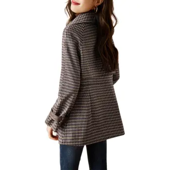 XWI Coats Women's Red Brown