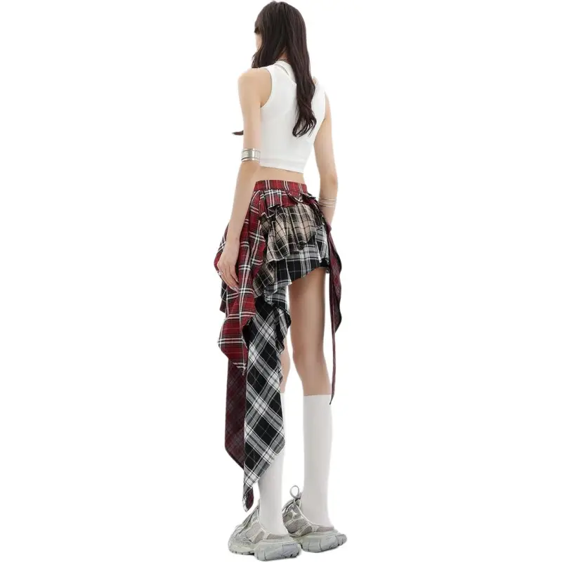 ABCMININ Casual Long Skirt Women's-1