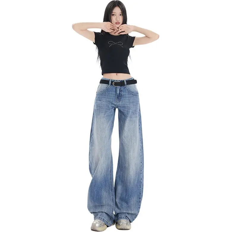 Kazakhstan Jeans Women's Sky Blue-4