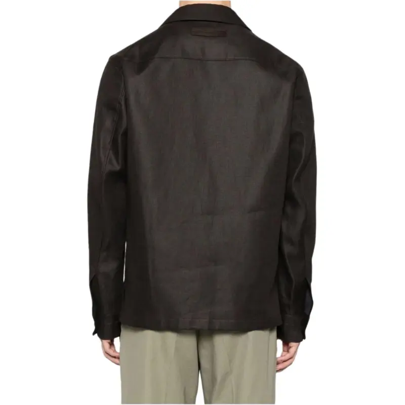 Zegna Oasi Linen Overshirt-2