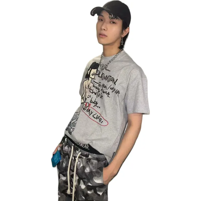 PAINT STAIN T Shirts Unisex-3