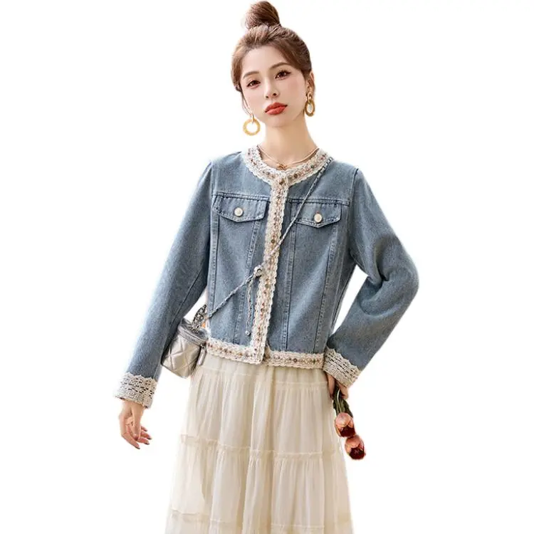 PIERRE CARDIN Denim Jacket Women's Image Color-2