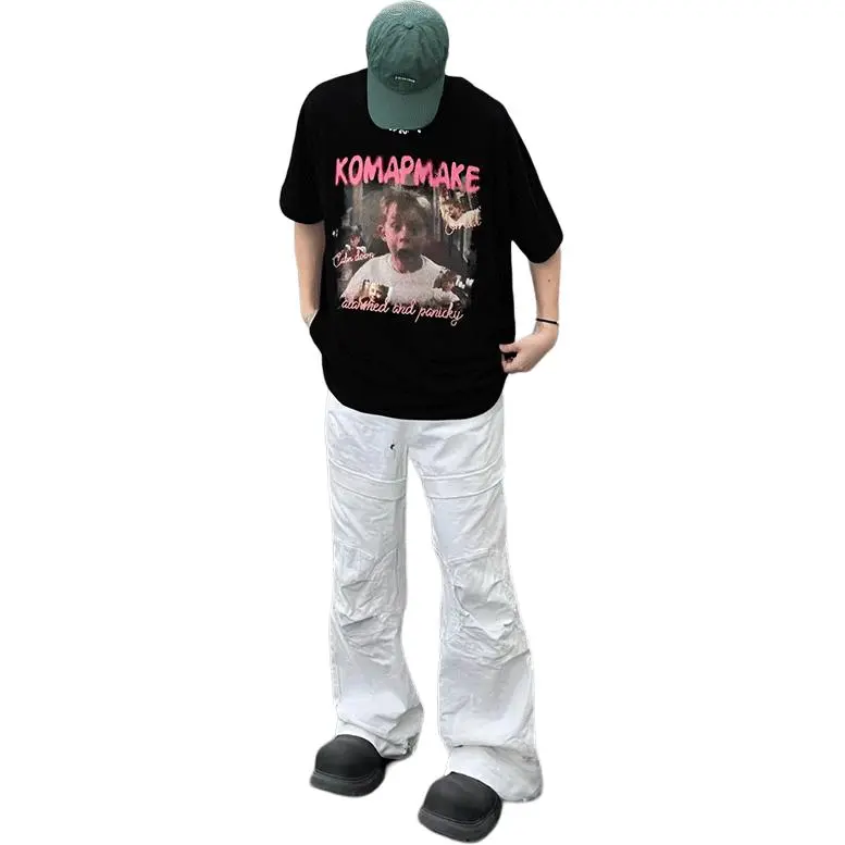 RASHOMONG T-Shirts Unisex Black-1