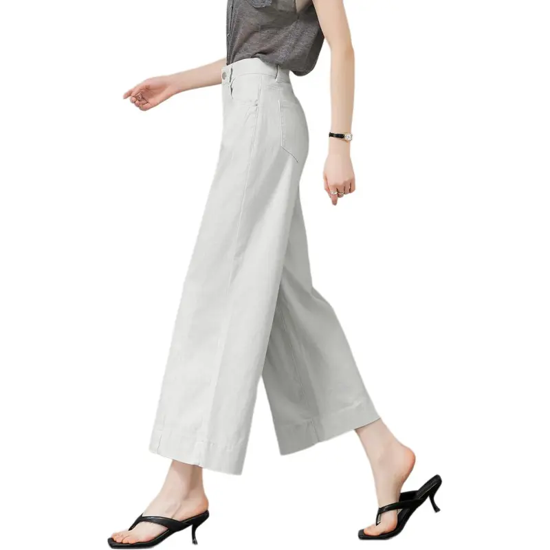 Weixi Jeans Women's Almond White-4