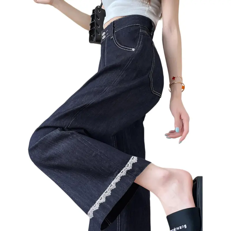 Weixi Jeans Women's Dark Blue-1