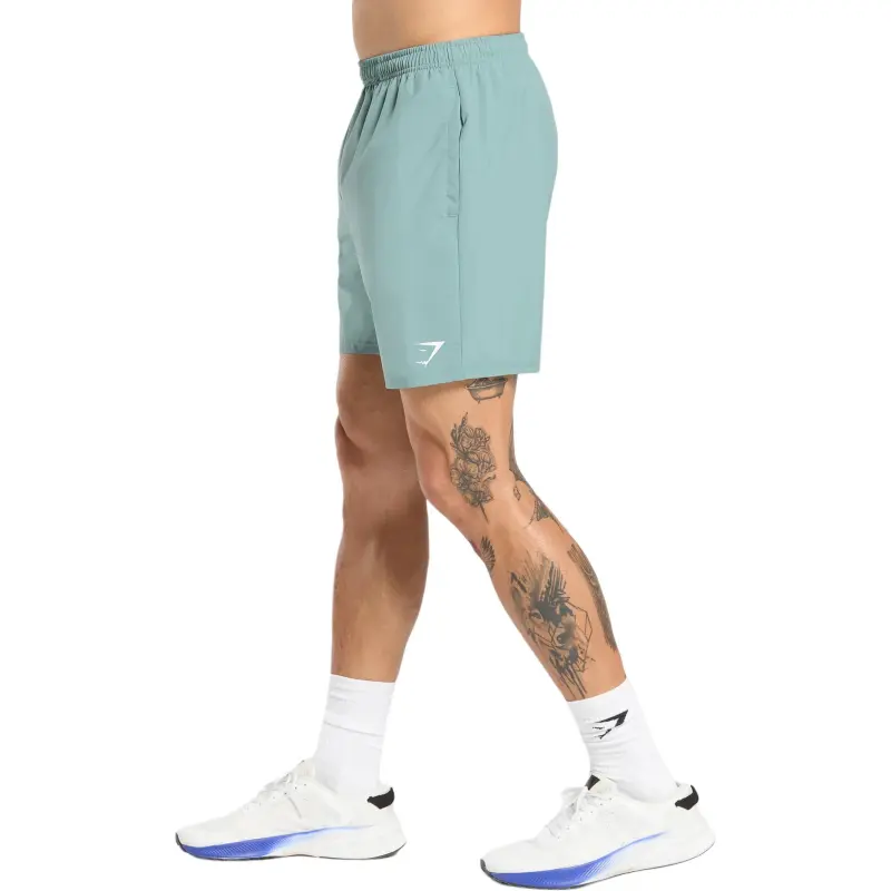GYMSHARK Arriva Casual Shorts Men's Cerulean Sky-4
