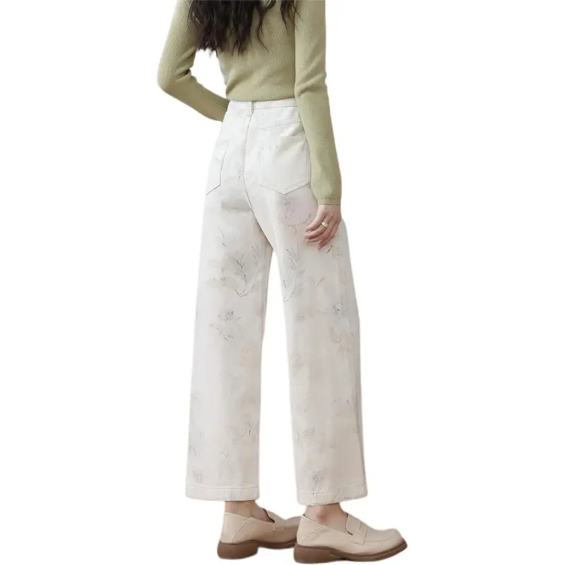 HIPPIEMISS Jeans Women's White-1