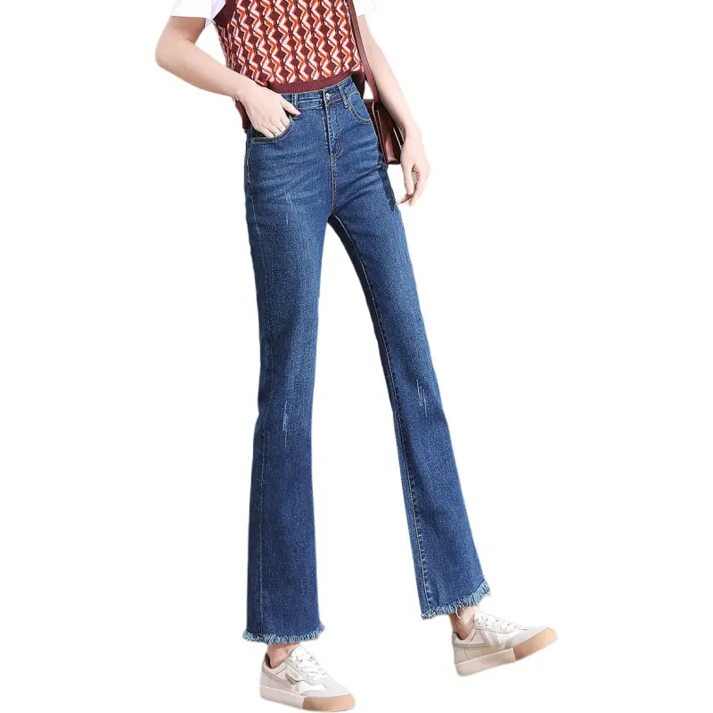 Weixi Jeans Women's Dark Blue-2
