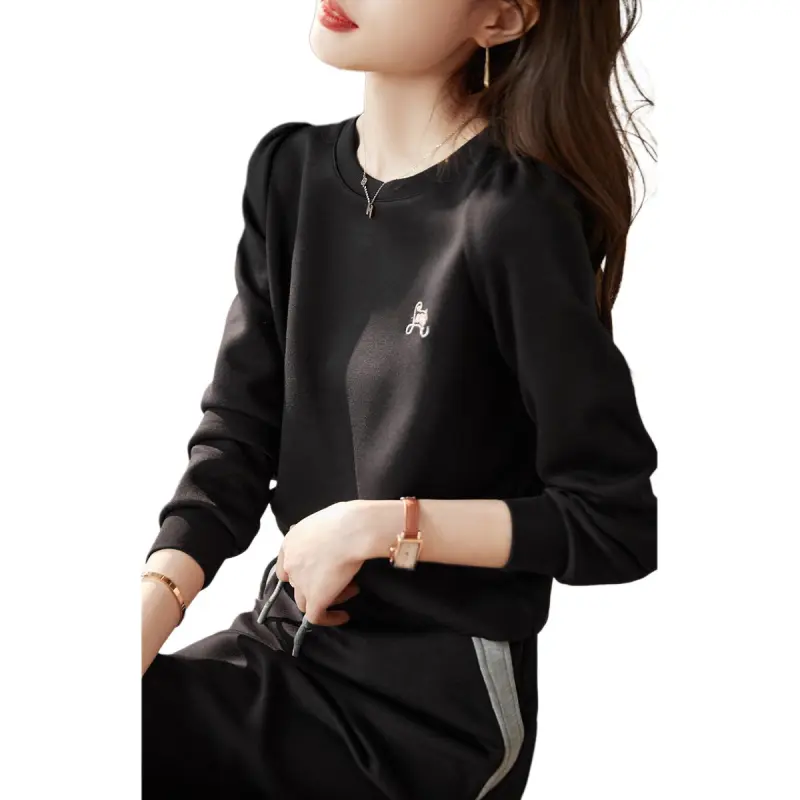 Mo Han Yi Mei Skirt Set Women's Black-3