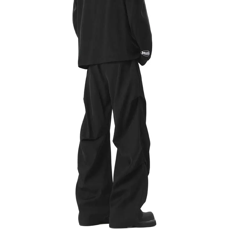 JIMI&JONS Casual Pants Unisex Black-1