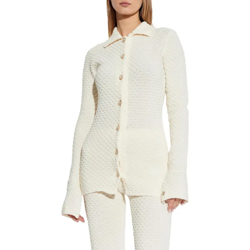 CASABLANCA Long Sleeved Knitted Shirt-1
