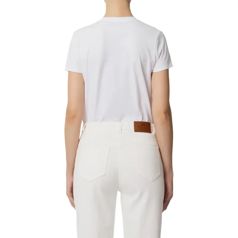 Elisabetta Franchi Jewel Pin Jersey T Shirt-2