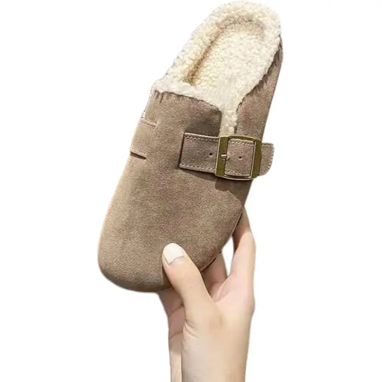Qiao Anju Home Slippers Khaki/Beige/Brown-1