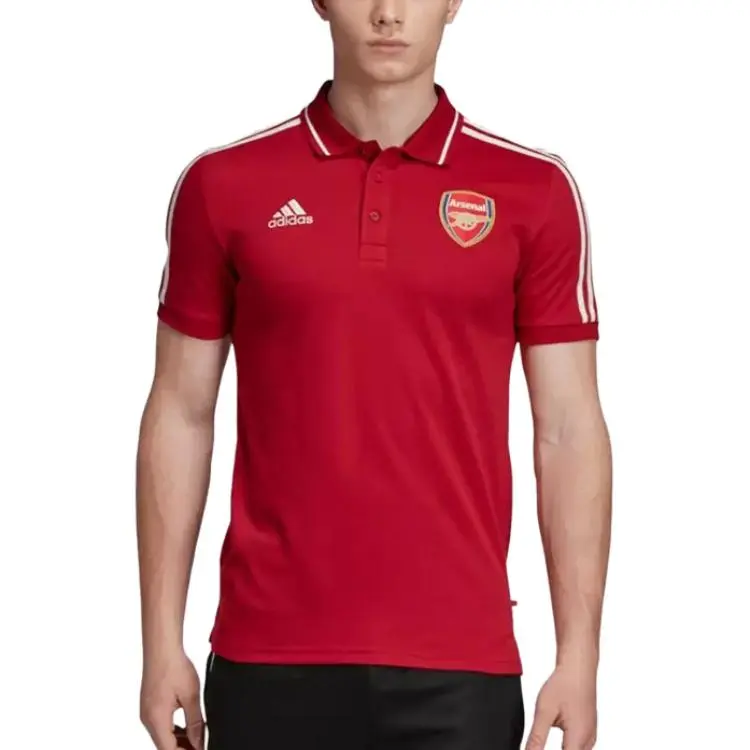 Adidas Arsenal Polo Shirt Men's Red-1