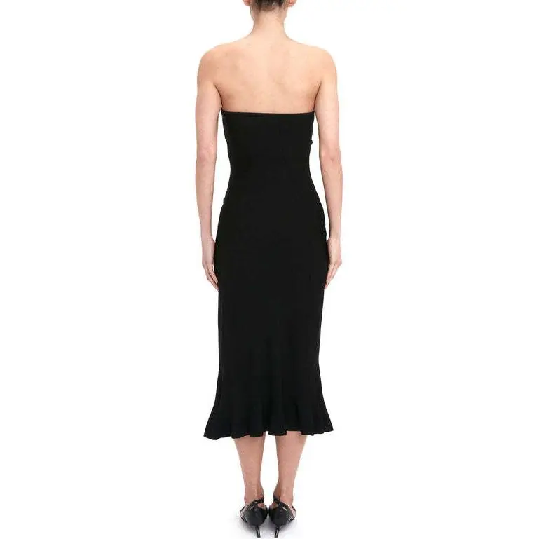Nensi Dojaka Knitted Midi Dress-1