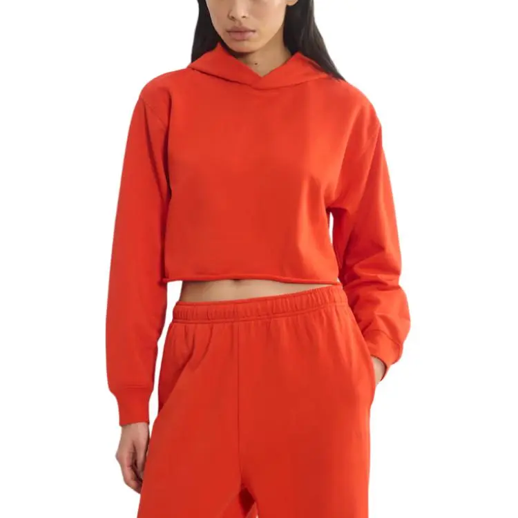 ARITZIA SS25 Aritzia Terry Sweatfleece Perfect Raw hem Hoodie Sweatshirt Women's-1