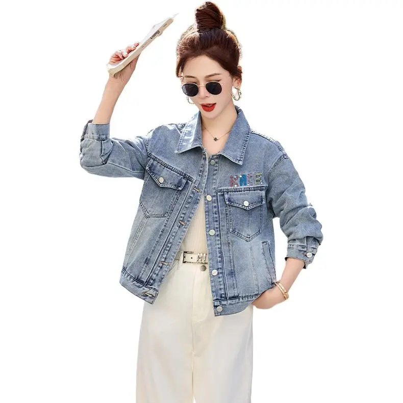 La Chapelle Denim Jacket Women's Blue-1