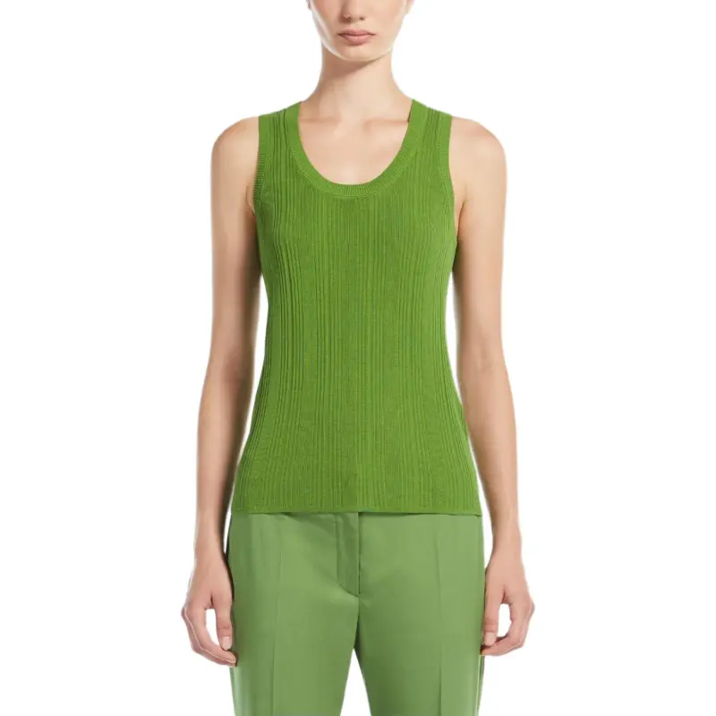 WEEKEND MaxMara Tank Tops Women's Green-2