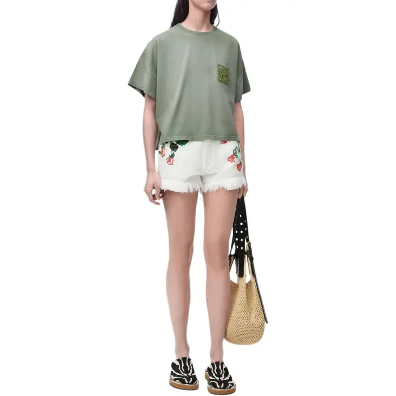 LOEWE T Shirts Women's Green-1