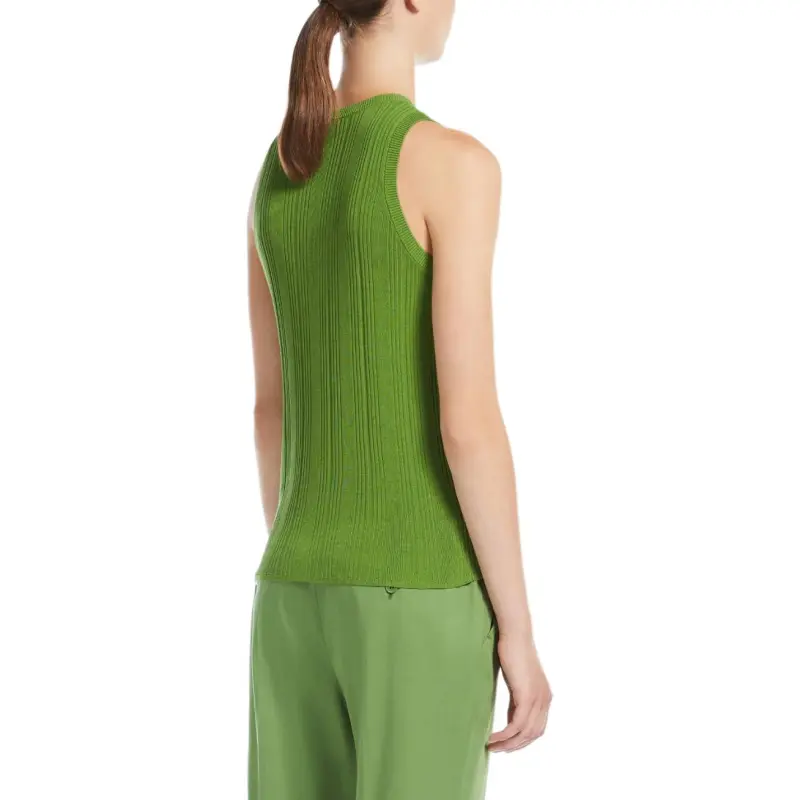 WEEKEND MaxMara Tank Tops Women's Green-3