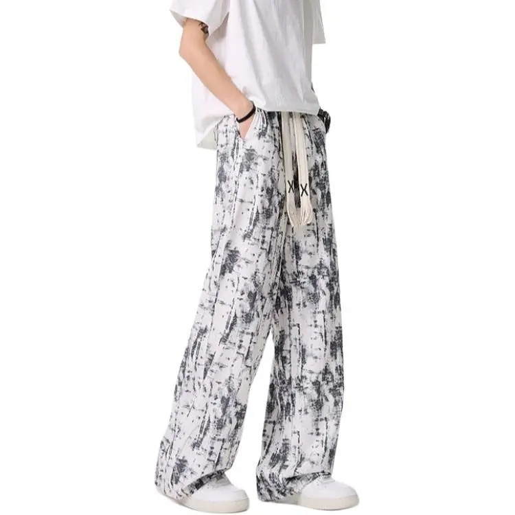FAWENXIANGZI Casual Pants Men's-1
