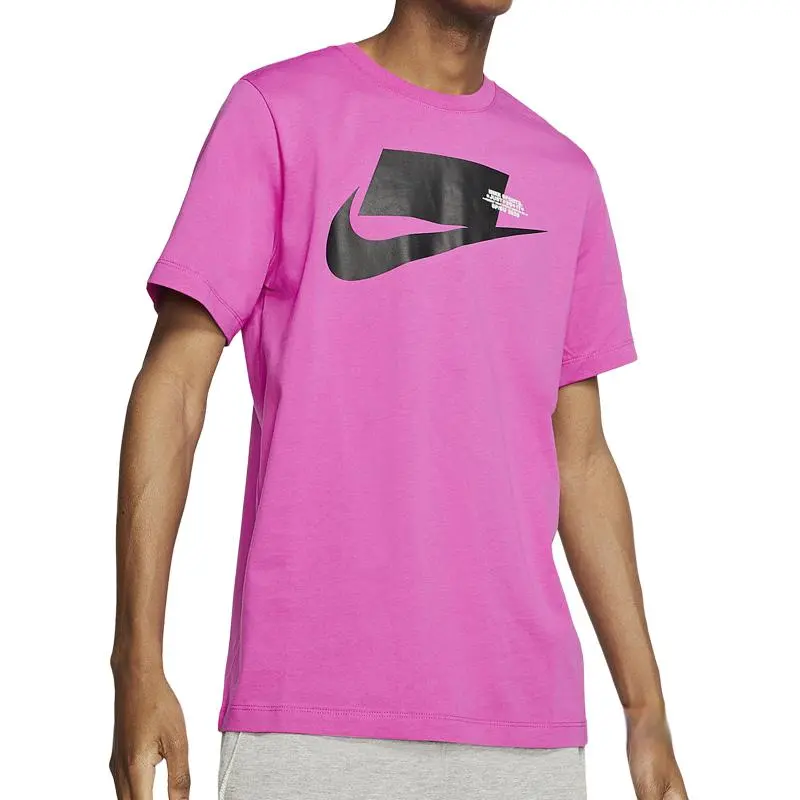 Nike T Shirts Men Purple-1