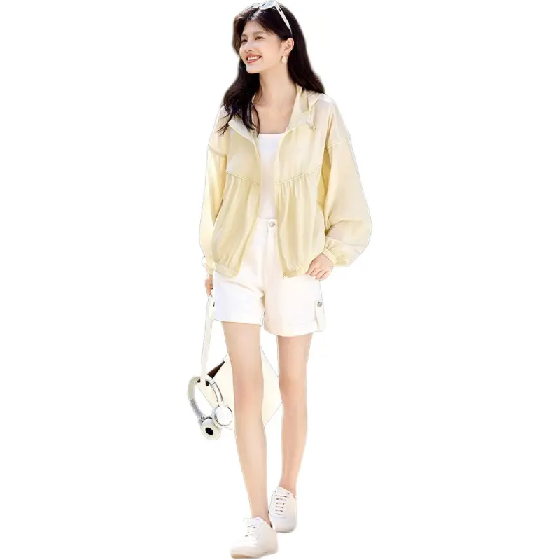 XWI Jackets Women's Cream Yellow-2
