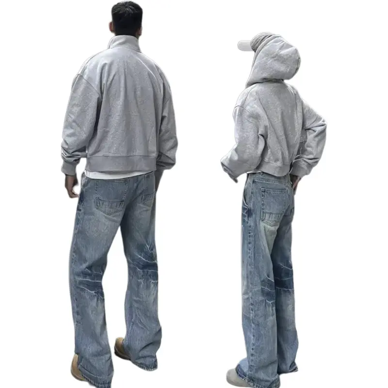 REXSHION Jeans Unisex Blue-4