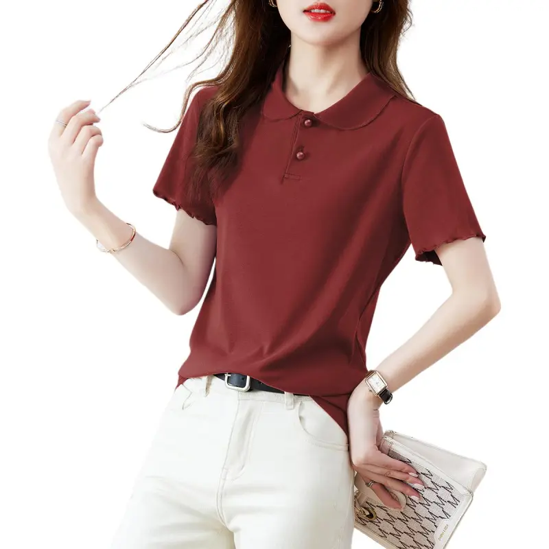 XWI T Shirts Women's Red-3