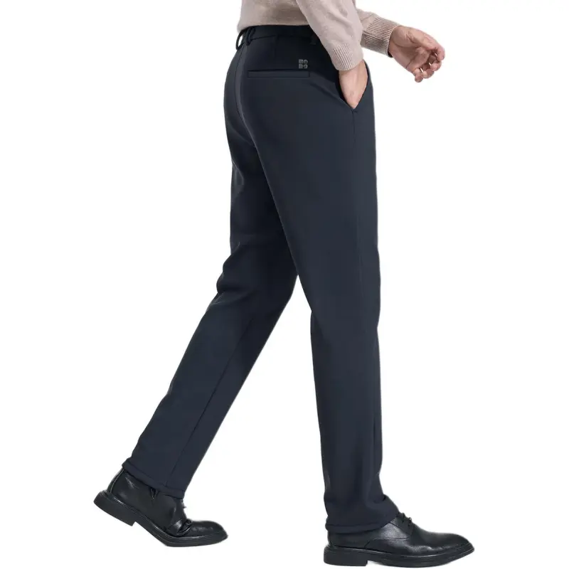 Red bean Suit Trousers Men-5