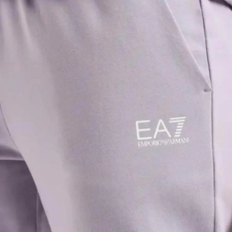 EMPORIO ARMANI EA7 Sweatshirt Set Women's Lavender Gray-5