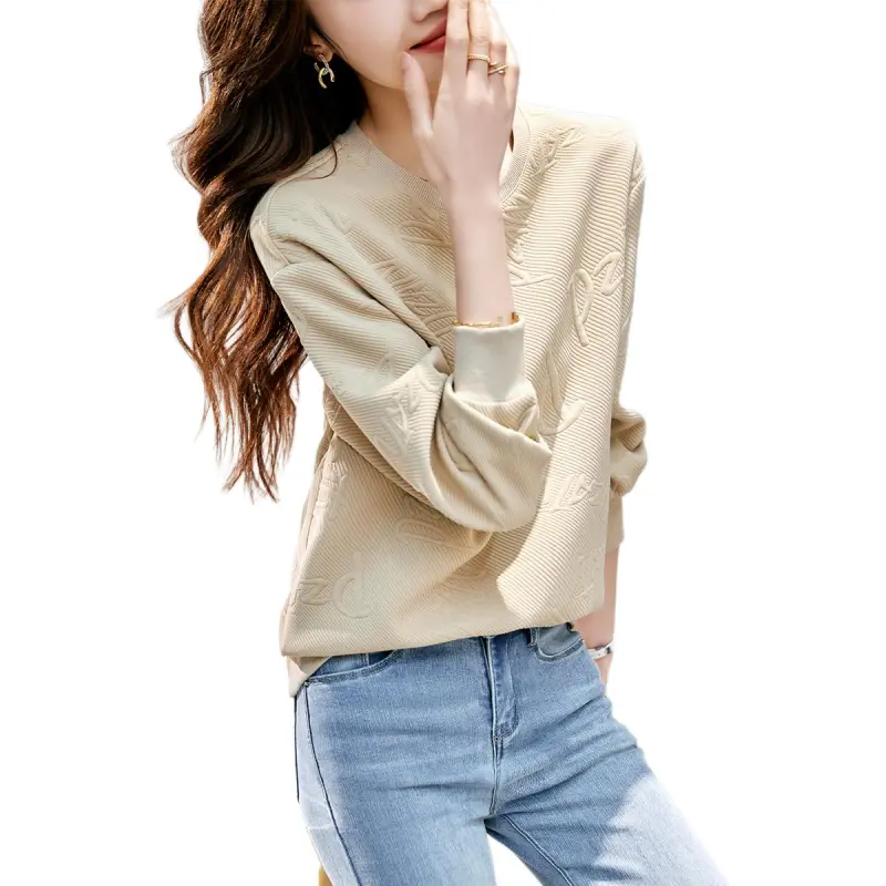 XWI Sweatshirt Women's Beige Camel-2