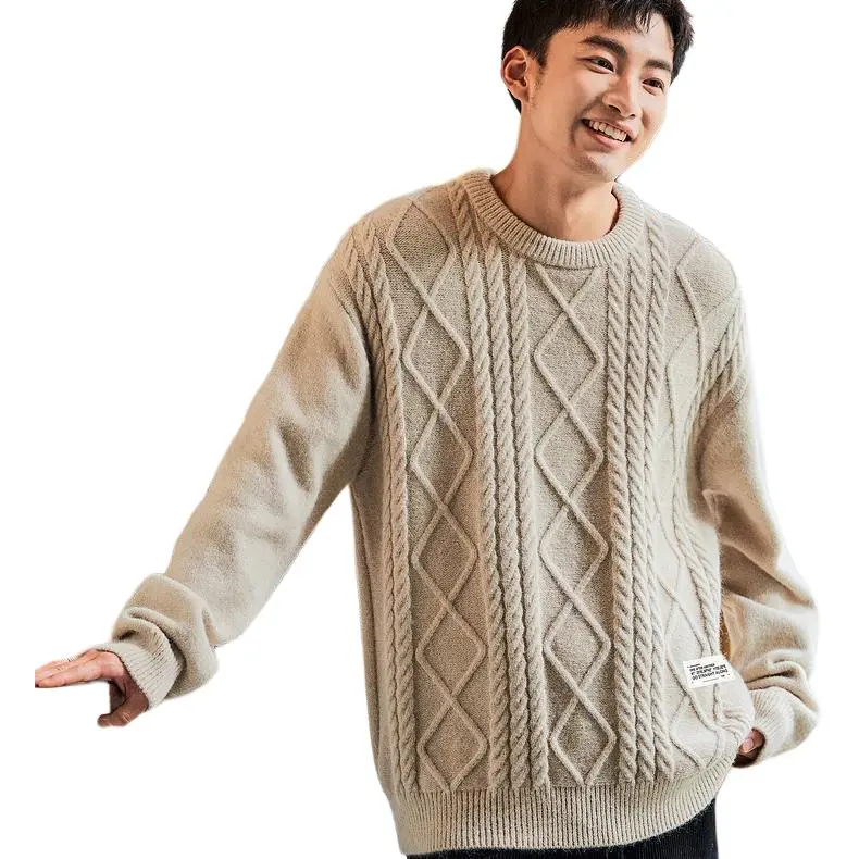 Tonlion Sweaters Men Heather Gray-1
