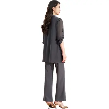 Mylan Casual Suits Women's Gray