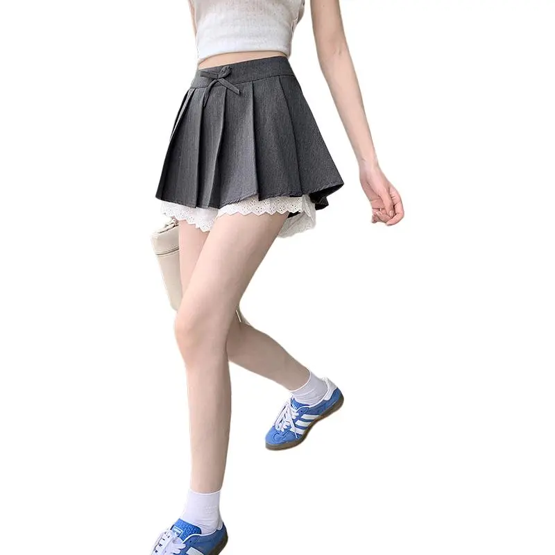 Mu Xiao Xin Casual Short Skirts Women's-7