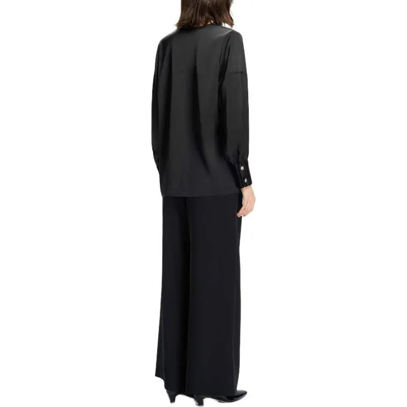 KARL LAGERFELD SS25 Shirt Women's Black-3