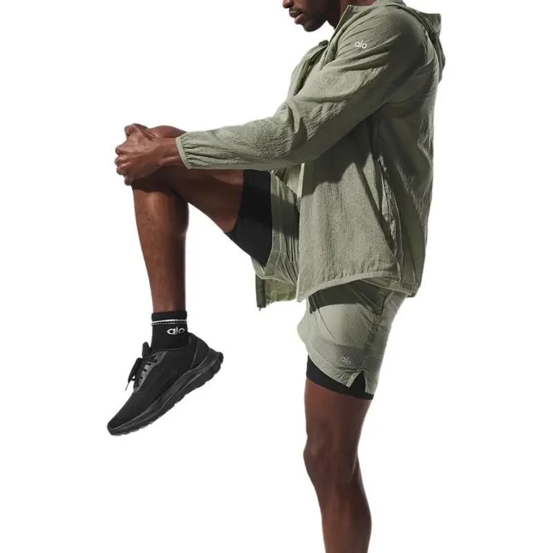 Alo Yoga Game Time Ripstop 2 In 1 Short Sports Shorts Men's-4