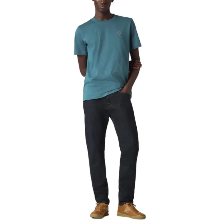Paul Smith Tapered Fit Crosshatch Stretch Jeans-2
