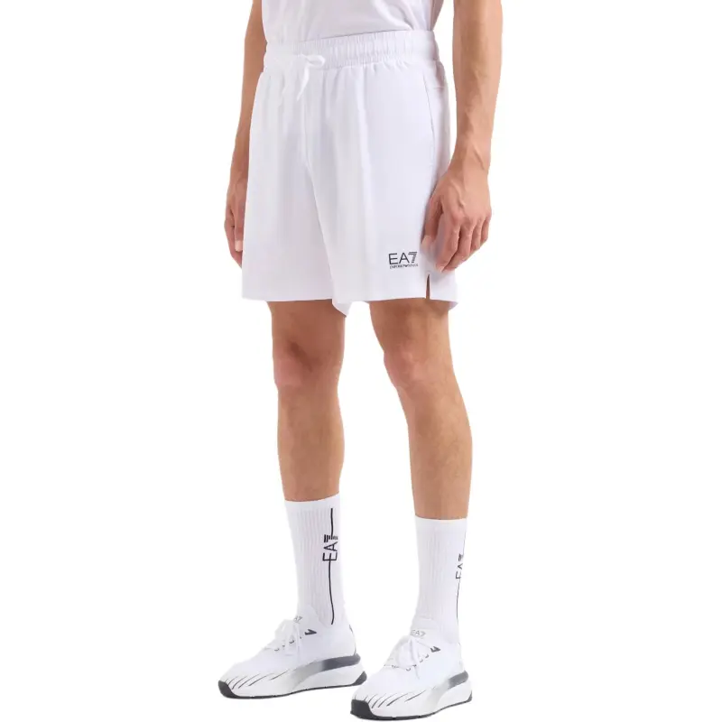 EMPORIO ARMANI EA7 Casual Shorts Men's White-2